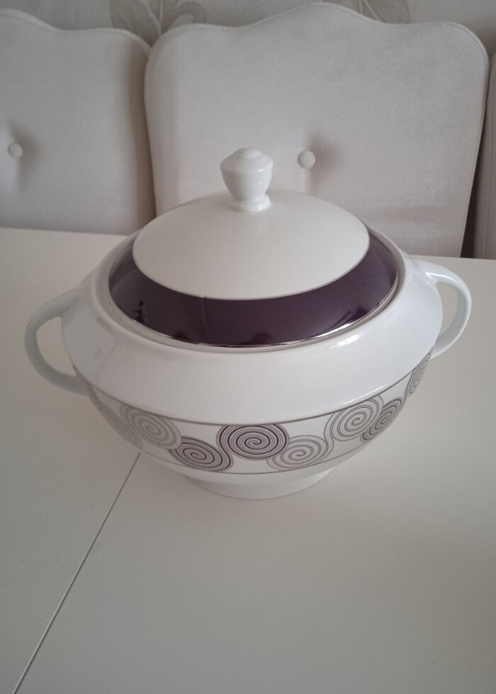 Porselen çorba tenceresi - Görsel 4