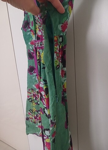 Collezione Sıfır Renkli V yaka elbise