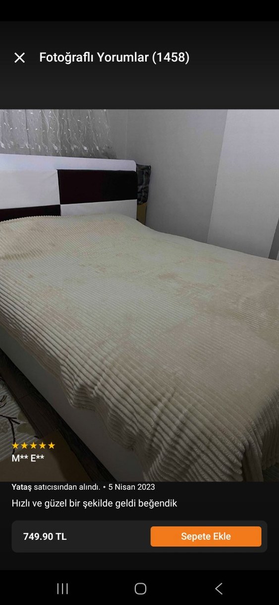 Bej Düz Desen Yumuşak Battaniye - Görsel 2