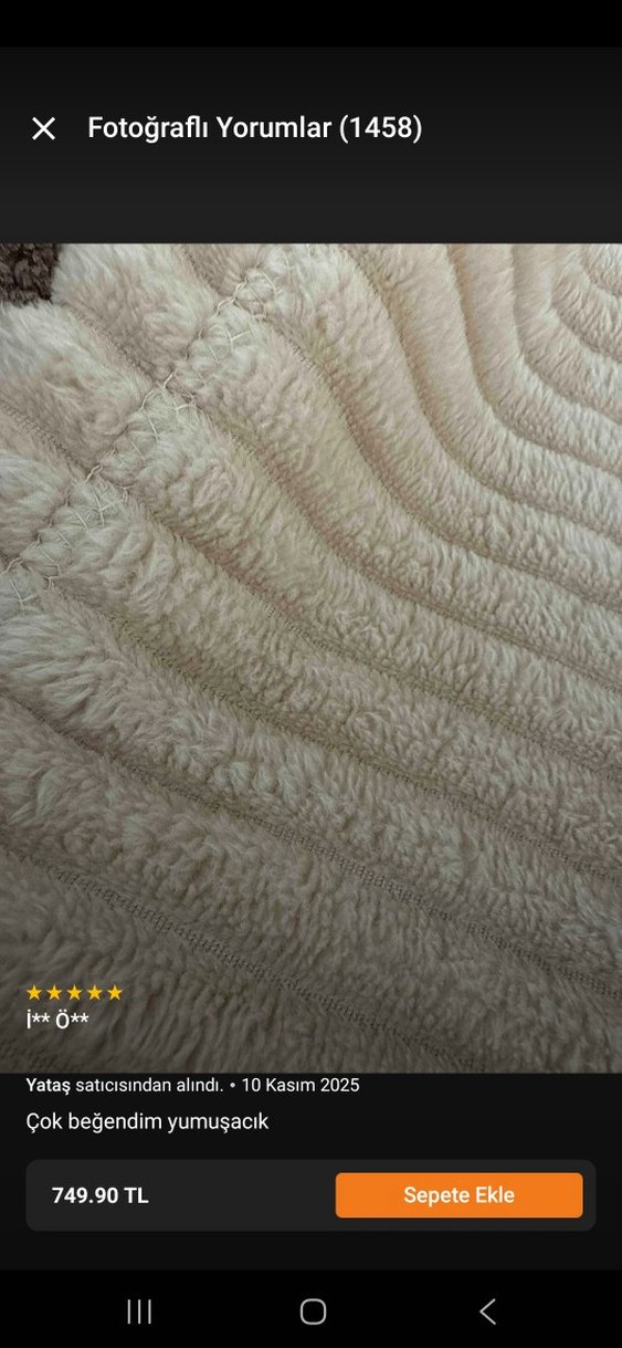 Bej Düz Desen Yumuşak Battaniye - Görsel 3