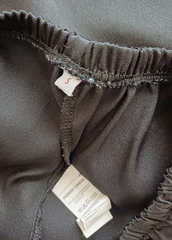 Siyah Dantel Detaylı Kısa Askılı Pijama Takımı - Görsel 4