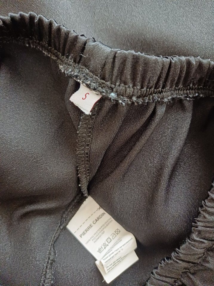 Siyah Dantel Detaylı Kısa Askılı Pijama Takımı - Görsel 4