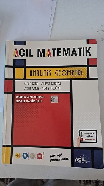 ACİL MATEMATİK ANALİTİK GEOMETRİ FASİKÜLÜ