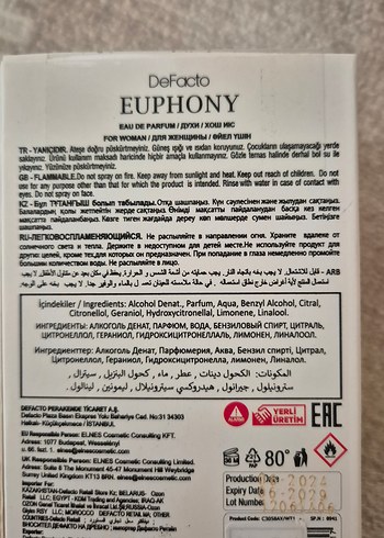 Defacto DeFacto Euphony Kadın Parfümü 50 ml