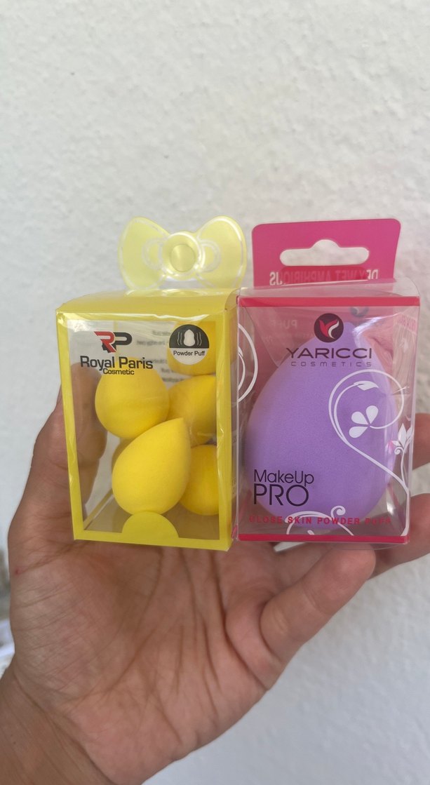 Sarı Renkli Makyaj Süngeri Seti - Görsel 3