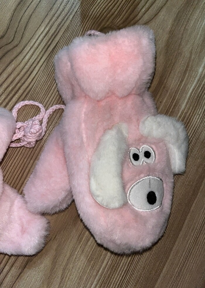 Peluş eldiven - Görsel 3