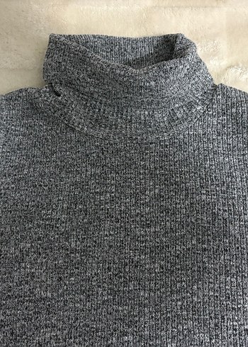 Batik Marka Gri Kadın Triko Kazak - Görsel 4