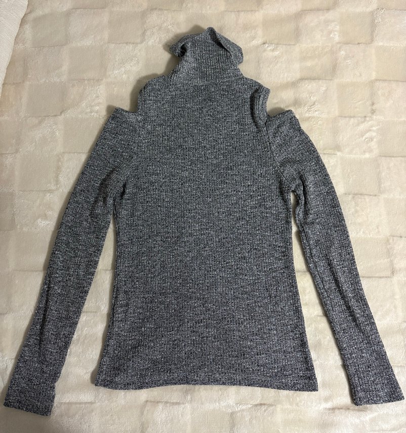 Batik Marka Gri Kadın Triko Kazak - Görsel 5