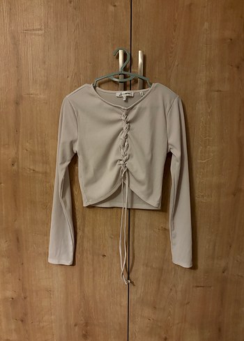 Uzun Kollu Fitted Bluz - Görsel 2