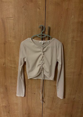 Uzun Kollu Fitted Bluz - Görsel 3