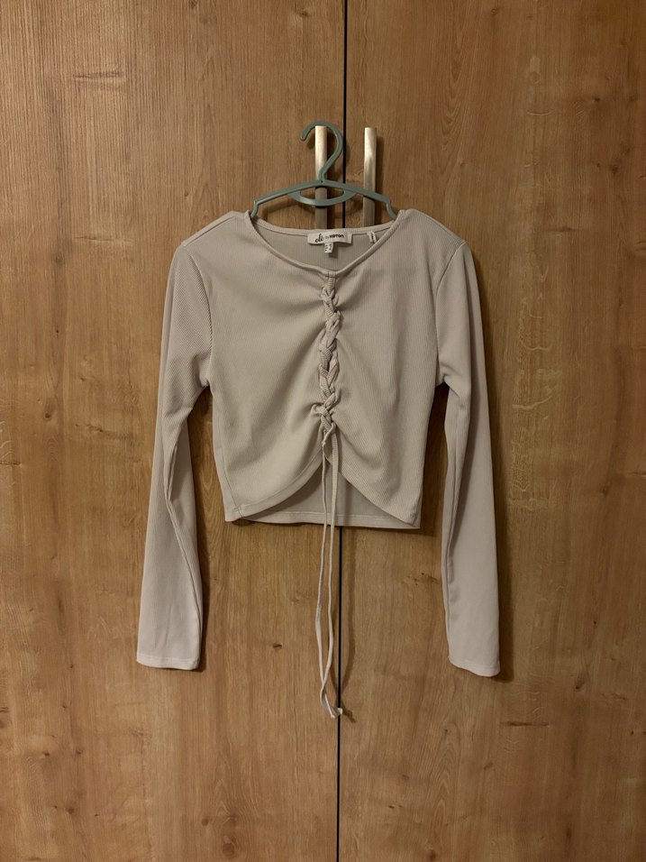 Uzun Kollu Fitted Bluz - Görsel 2