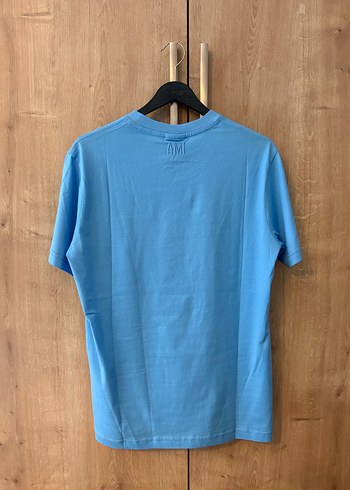 Ami Marka Mavi Pamuklu Tişört - Görsel 4