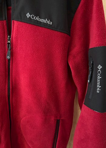 Columbia Kırmızı Fermuarlı Kadın Polar - Görsel 3
