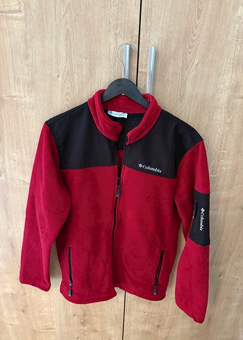 Columbia Kırmızı Fermuarlı Kadın Polar - Görsel 2