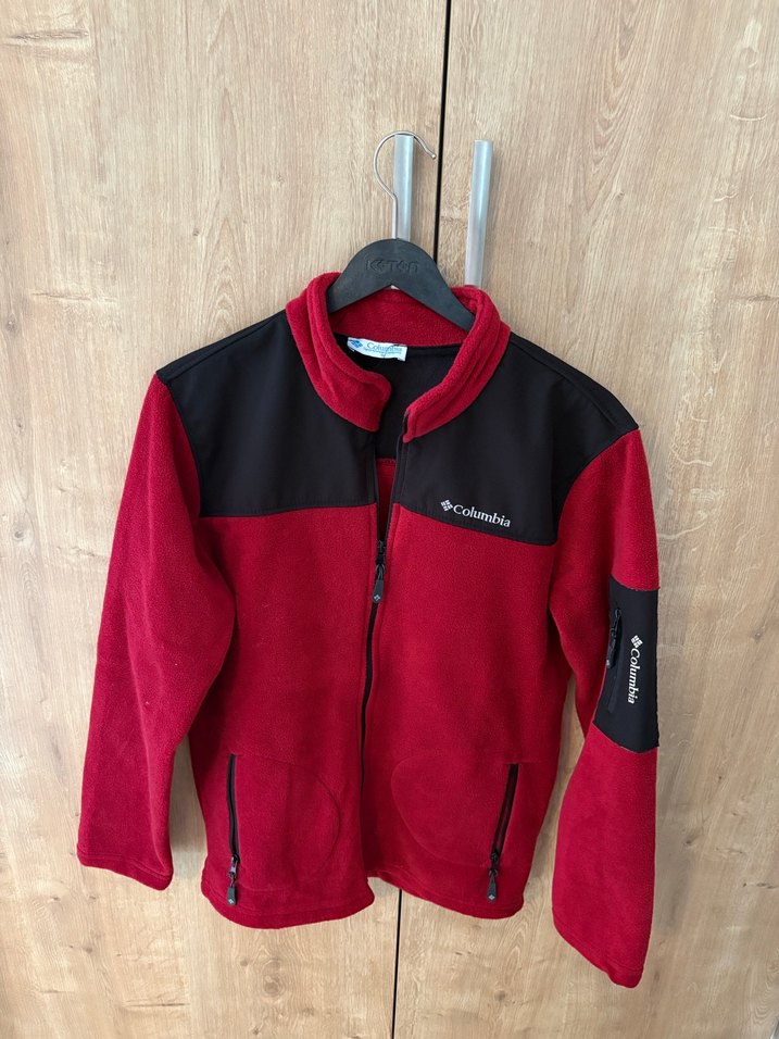 Columbia Kırmızı Fermuarlı Kadın Polar - Görsel 2