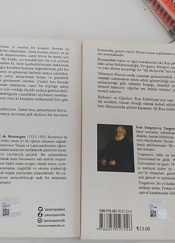 Denemeler / Babalar ve Oğulları