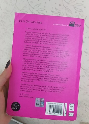 Beden Renk Elif Şafak - Aşk