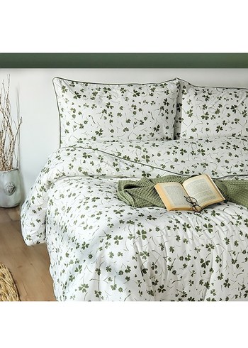 Yeşil Çiçek Desenli Nevresim Takımı - Görsel 4