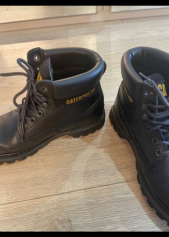 CATERPILLAR Siyah Deri Bot - Görsel 4