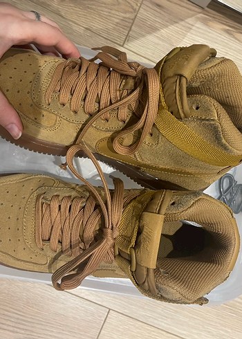 Nike Air Force Süet Spor Ayakkabı - Görsel 5