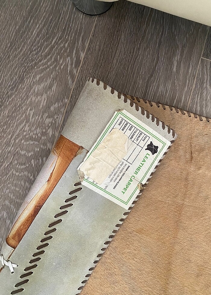 Tay derisi halı - Görsel 4