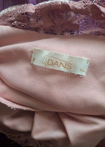 pembe Dantel Uzun Kollu Bohem Elbise - Görsel 5