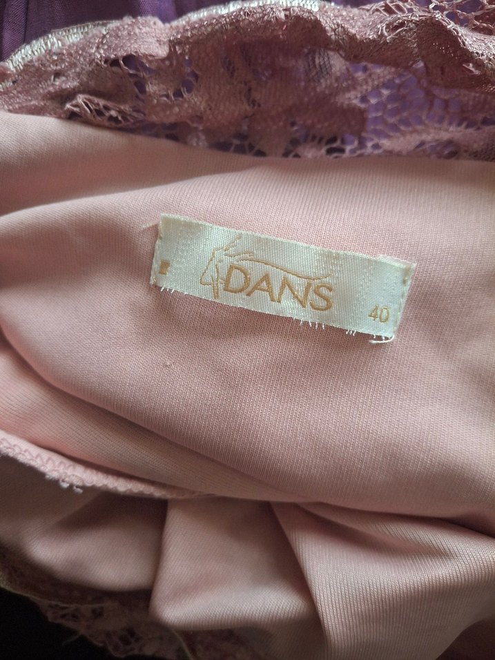 pembe Dantel Uzun Kollu Bohem Elbise - Görsel 5