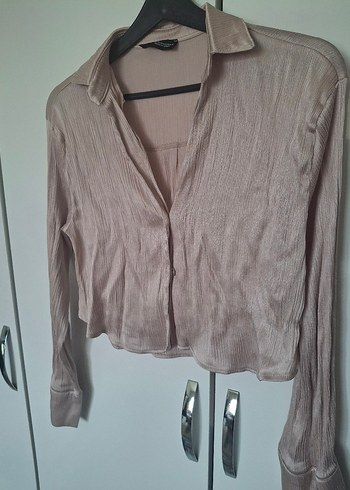 kısa gömlek crop - Görsel 2