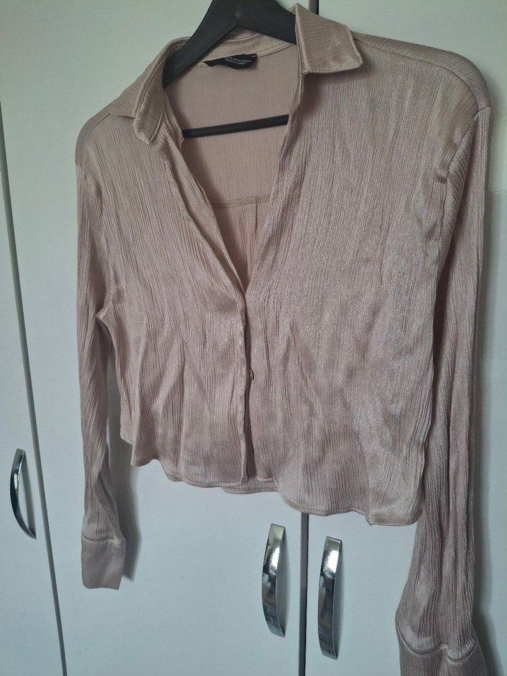 kısa gömlek crop - Görsel 2