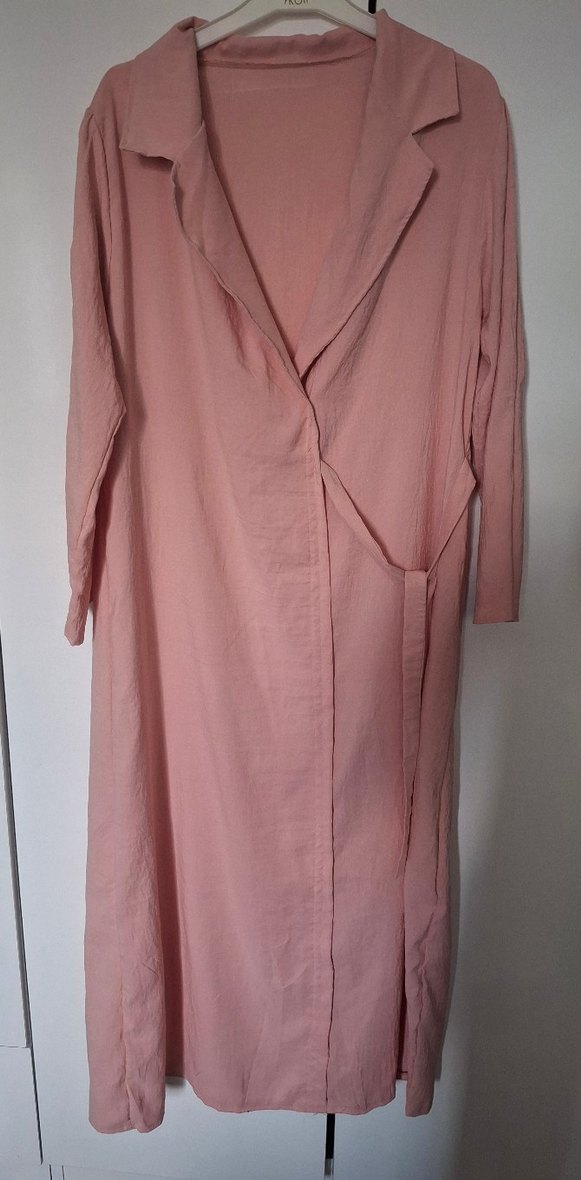 Pembe Uzun elbise - Görsel 3