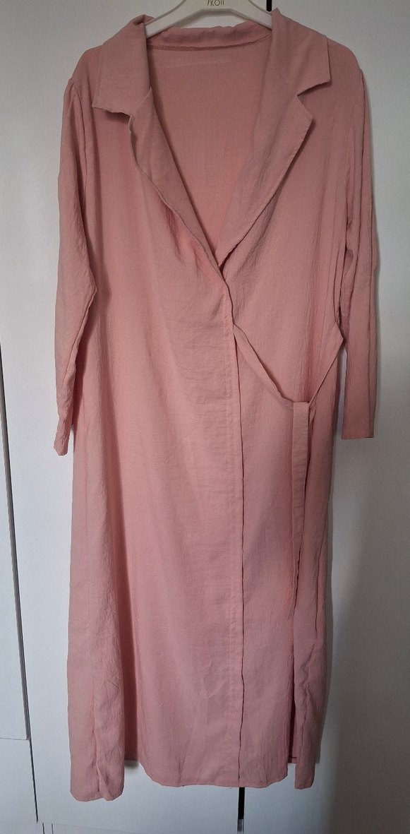 Pembe Uzun elbise - Görsel 4