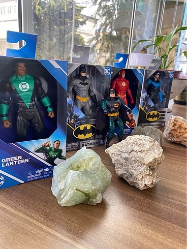 5 adet Dc Figur Batman Flash Lantern Nightwing - Görsel 2