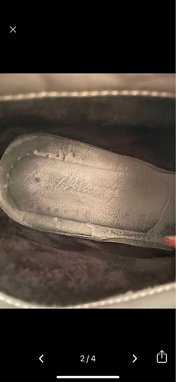 Matraş 43 numara 44 da oluyor Süet Ayakkabı Erkek - Görsel 4