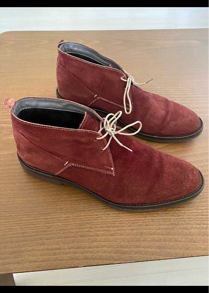 Matraş 43 numara 44 da oluyor Süet Ayakkabı Erkek - Görsel 3