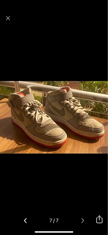 NİKE AİR FORCE 1 MID ´07 PREMIUM ORJİNAL - Görsel 7