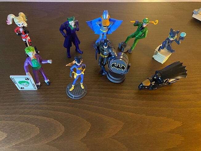 Batman Joker Catwoman Dc Lot Figür - Görsel 2