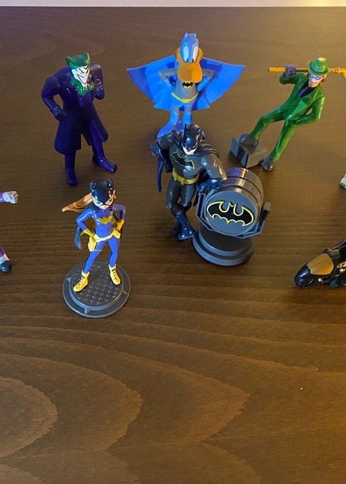 Batman Joker Catwoman Dc Lot Figür - Görsel 2