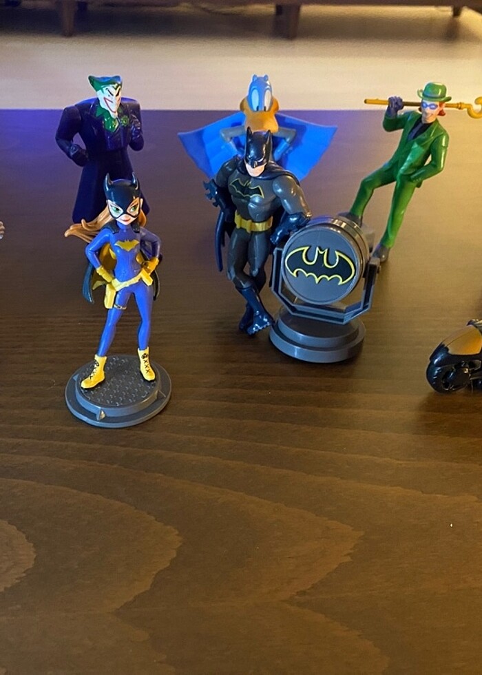 Batman Joker Catwoman Dc Lot Figür - Görsel 3