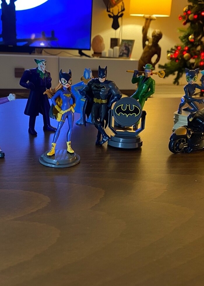 Batman Joker Catwoman Dc Lot Figür - Görsel 4