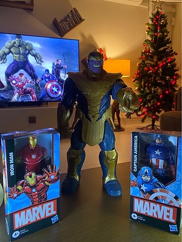 Thanos İron Man Captain Figür - Görsel 2