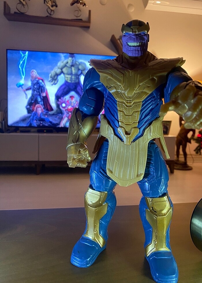 Thanos İron Man Captain Figür - Görsel 5