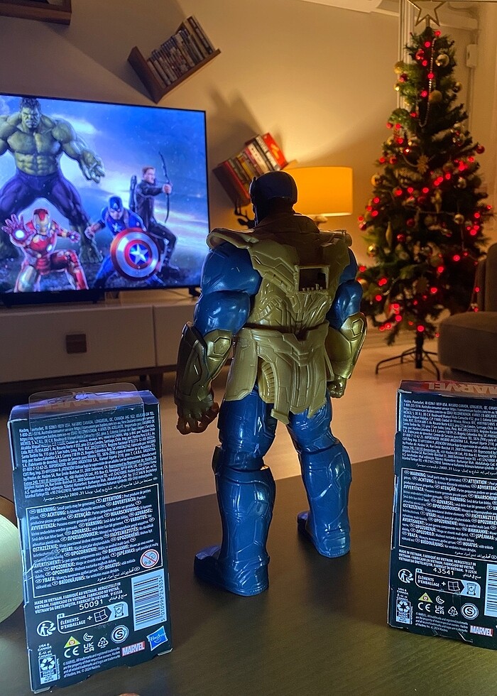 Thanos İron Man Captain Figür - Görsel 3