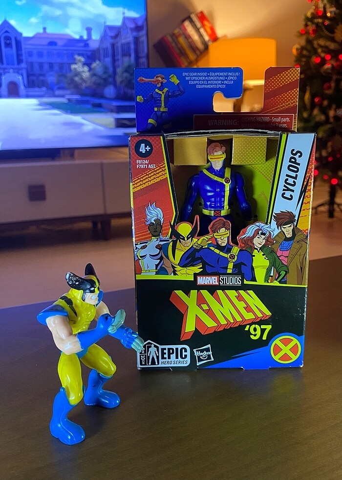 Cyclops wolverine Figür - Görsel 2