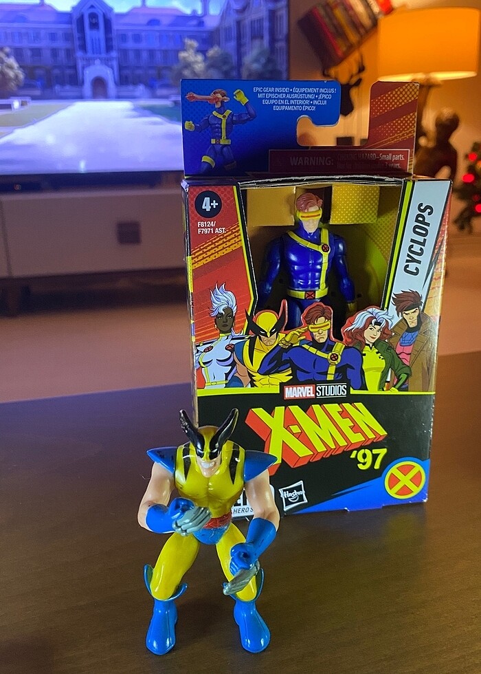 Cyclops wolverine Figür - Görsel 4