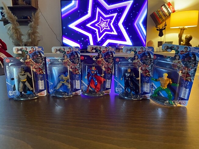 Justice League Batman Superman Figur - Görsel 2