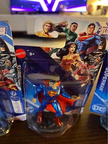 Justice League Batman Superman Figur - Görsel 5