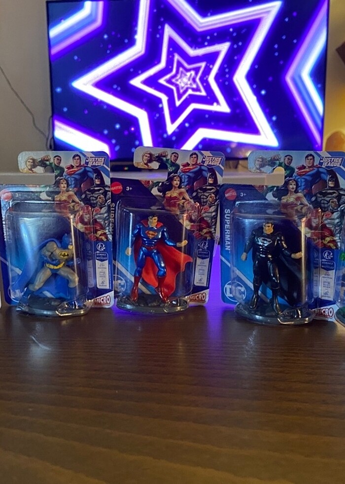 Justice League Batman Superman Figur - Görsel 2