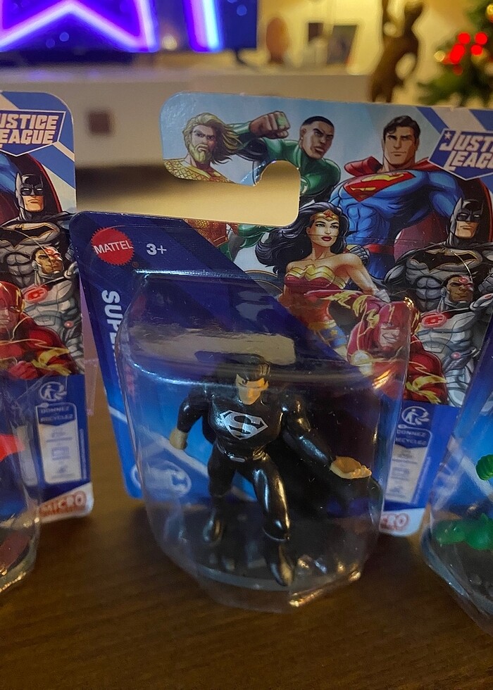Justice League Batman Superman Figur - Görsel 4