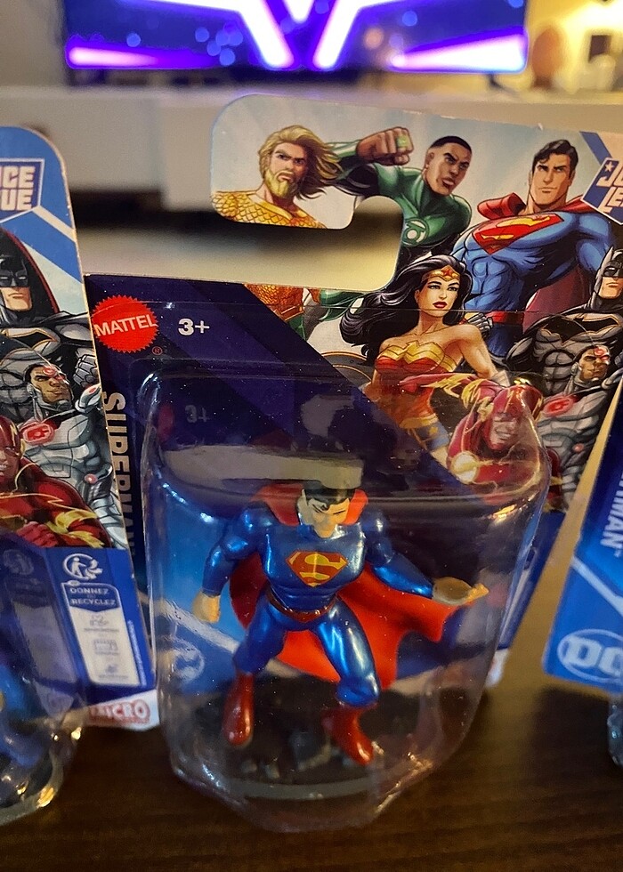 Justice League Batman Superman Figur - Görsel 5