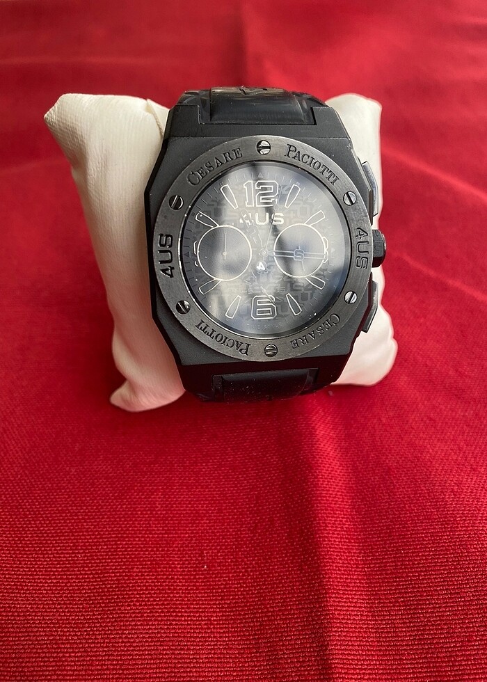 Cesare Paciotti 4US Erkek Saati Siyah - Görsel 3